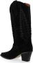 Paris Texas Zwarte Lizard-Print Leren Western Laarzen Black Dames - Thumbnail 5