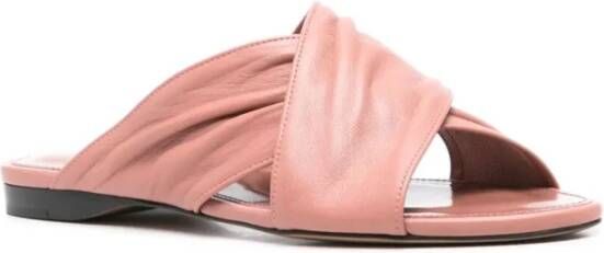 Paris Texas Rose Flat Sandals