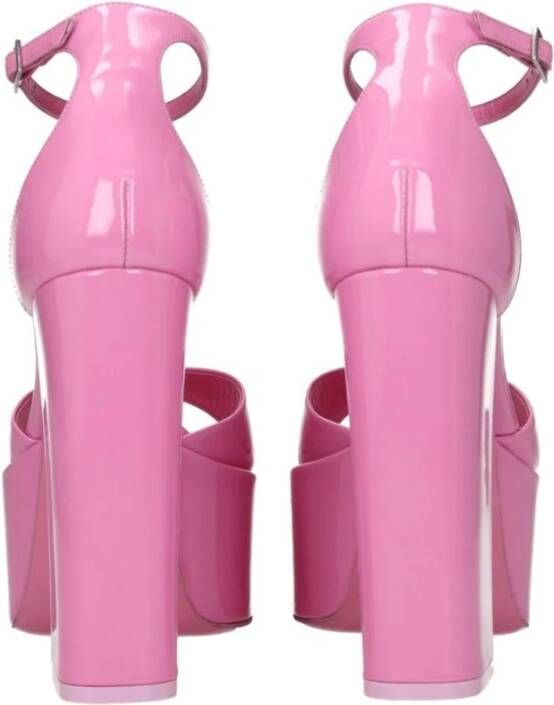 Paris Texas Roze Lakleren Hoge Hak Sandaal