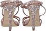 Paris Texas Roze leren Strass Sandaal - Thumbnail 2
