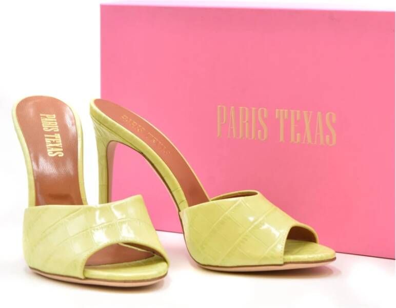 Paris Texas Sandals Green Dames