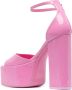 Paris Texas Rose-Flamingo Plateau Sandalen Pink Dames - Thumbnail 2