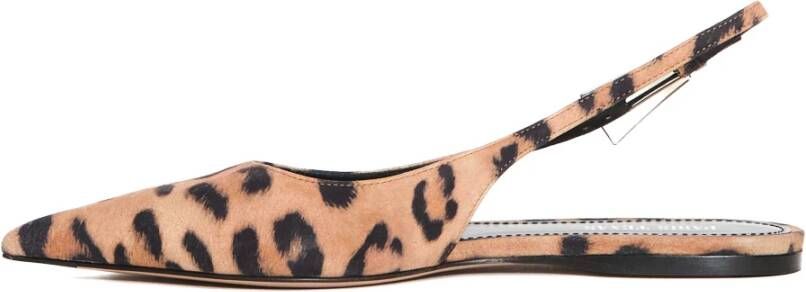 Paris Texas Slingback ballerina`s met luipaardprint