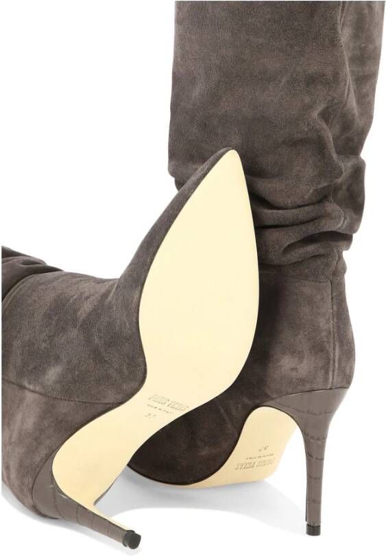 Paris Texas Slouchy Enkellaarzen Gray Dames