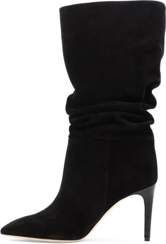 Paris Texas Slouchy Laarzen in Parijse Stijl Black Dames