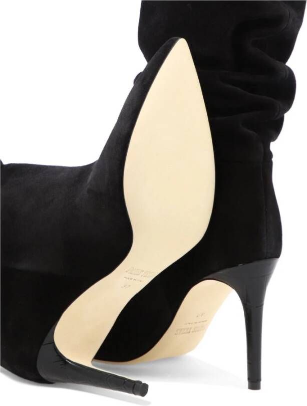 Paris Texas Slouchy Laarzen in Parijse Stijl Black Dames