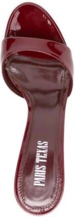 Paris Texas Stijlvolle Leren Open-Teen Sandalen