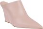 Paris Texas Stijlvolle Sabot Schoenen Pink Dames - Thumbnail 2