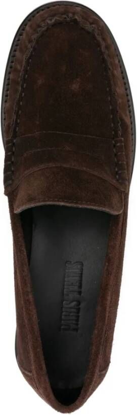 Paris Texas Suede Penny Loafer Moccasins