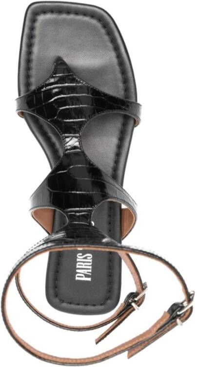 Paris Texas Uma Embossed Flat Sandals