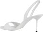 Paris Texas Witte Slingback Sandaal met Ronde Neus - Thumbnail 2