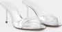 Paris Texas Sandalen Lidia 70 Pumps Leather Silver in zilver - Thumbnail 3