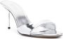 Paris Texas Zilverkleurige Patentleren Stiletto Sandalen Gray Dames - Thumbnail 4