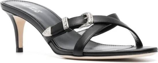 Paris Texas Zwarte hoge hak sandalen voor vrouwen Black Dames