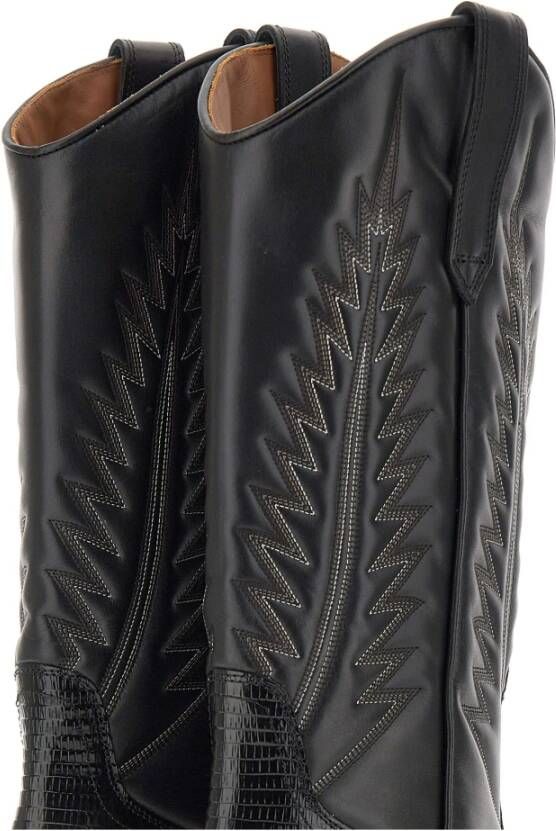 Paris Texas Zwarte Leren Laarzen Black Dames