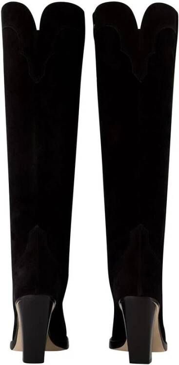 Paris Texas Zwarte Leren Slip-On Haklaarzen