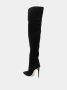 Paris Texas Zwarte Leren Stiletto Overknee Laarzen - Thumbnail 2