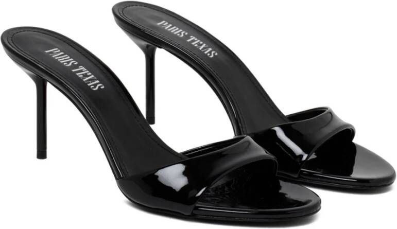 Paris Texas Zwarte Lidia Mule 70 Sandalen Black Dames