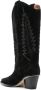 Paris Texas Zwarte Lizard-Print Leren Western Laarzen Black Dames - Thumbnail 8