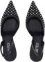 Paris Texas Zwarte Rhinestone Slingback Pumps - Thumbnail 2