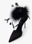 Paris Texas Zwarte sandalen met bandjes en rits - Thumbnail 2