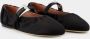 Paris Texas Zwarte Satijnen Ballerina Sveva Plisse Stijl Black Dames - Thumbnail 3