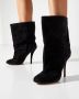 Paris Texas Zwarte Suède Stiletto Enkellaarsjes - Thumbnail 2
