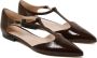 P.a.r.o.s.h. Bruine Platte Schoenen Elegant Stijl Brown Dames - Thumbnail 2