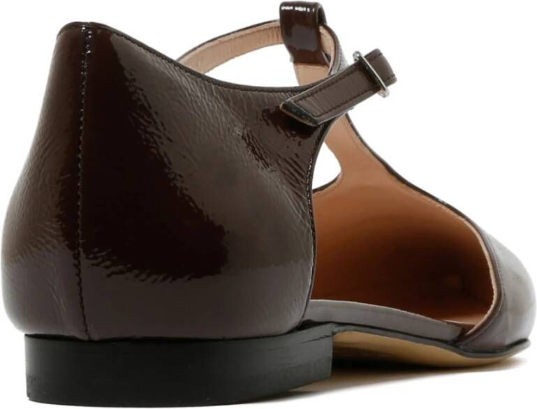 P.a.r.o.s.h. Bruine Platte Schoenen Elegant Stijl Brown Dames