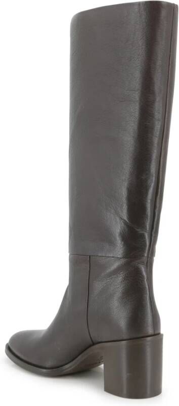 P.a.r.o.s.h. Donkerbruine platte schoenen