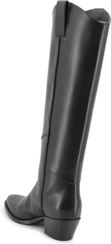 P.a.r.o.s.h. Zwarte platte schoenen Elegante stijl