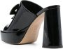 Patou Zwarte Leren Sandalen Black Dames - Thumbnail 3