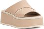 Patrizia Bonfanti Beige Leren Sleehak Sandalen - Thumbnail 2