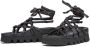 Patrizia Bonfanti Platte sandalen Zwart Dames - Thumbnail 4