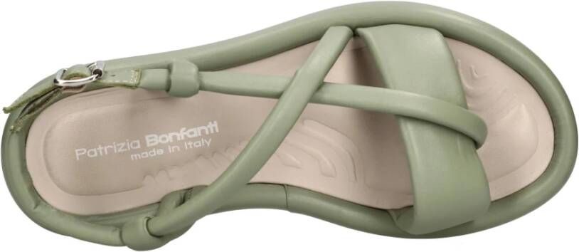 Patrizia Bonfanti Sandalen Groen