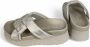 Patrizia Bonfanti Star Geborsteld Dames Slipper Sandalen Zilver Gray Dames - Thumbnail 2