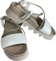 Patrizia Bonfanti Strass Dreamer Damen Plateau Sandalette Wit Multicolor Dames - Thumbnail 4