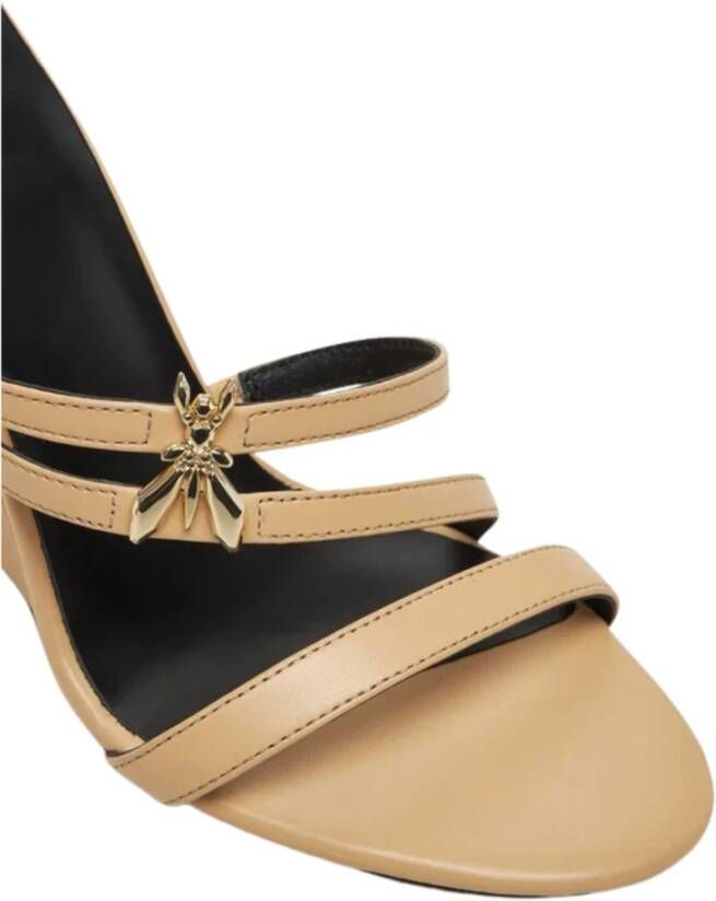 Patrizia Pepe Beige Sandalen met Stofzak