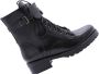 PATRIZIA PEPE Zwarte Leren Laarzen met Logo Applicatie Black Dames - Thumbnail 7