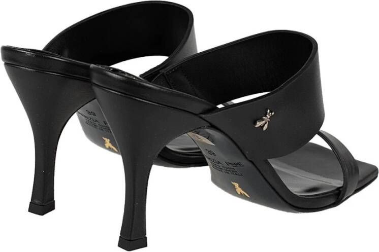 PATRIZIA PEPE Elegante Instap Sandalen Black Dames