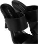 PATRIZIA PEPE Tijdloze Elegante Leren Muiltjes Black Dames - Thumbnail 6