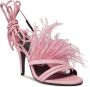PATRIZIA PEPE Fris Roze Veer Sandalen Pink Dames - Thumbnail 2