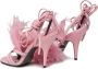 PATRIZIA PEPE Fris Roze Veer Sandalen Pink Dames - Thumbnail 3