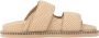 Patrizia Pepe Handgeweven beige leren sandalen - Thumbnail 2