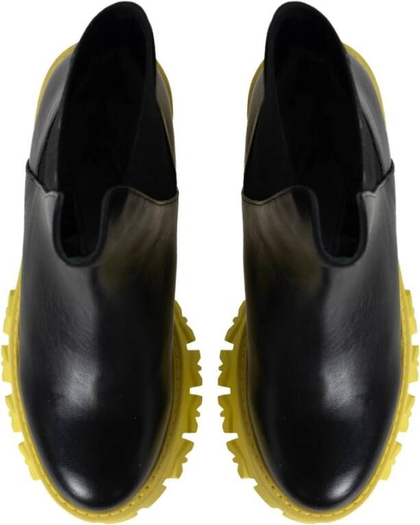 PATRIZIA PEPE Instaplaarzen met tractorzool Black Dames