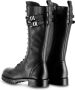 Patrizia Pepe Zwarte leren laarzen met moderne details - Thumbnail 6