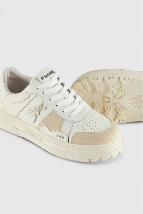 Patrizia Pepe Leren en Suède Sneakers