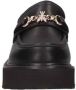 Patrizia Pepe Leren mocassins met gouden metalen details - Thumbnail 2