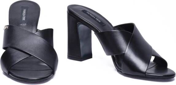 Patrizia Pepe Leren Muilezelsandalen met Hak van 10 cm