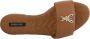 Patrizia Pepe Leren Sandalen in Bruin - Thumbnail 3